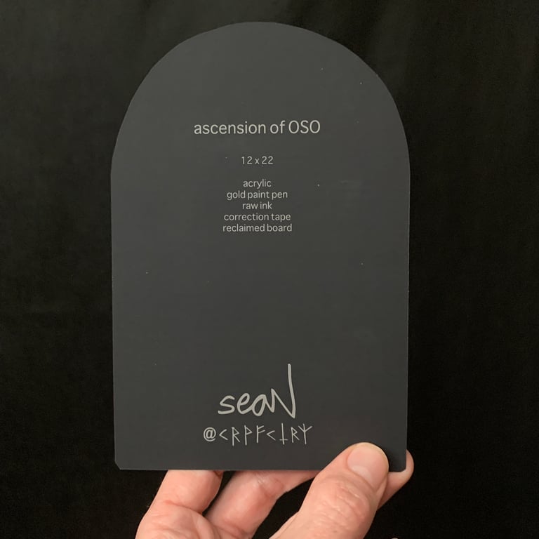 ascension of Oso (cardstock reproduction) Image 3