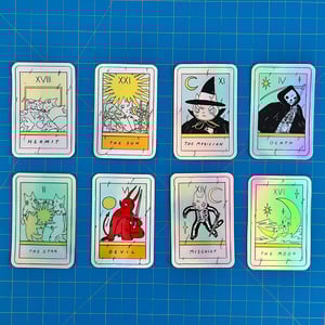 Image of Holographic Tarot Stickers