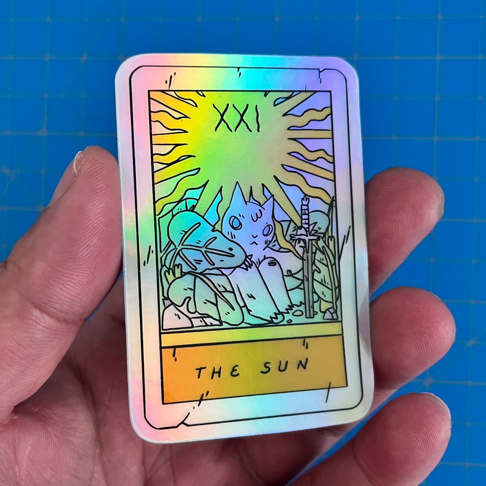Image of Holographic Tarot Stickers