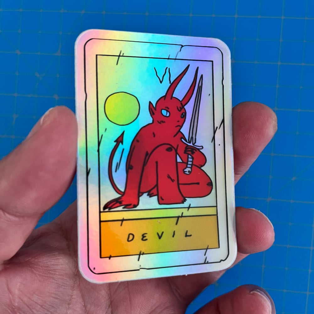 Image of Holographic Tarot Stickers