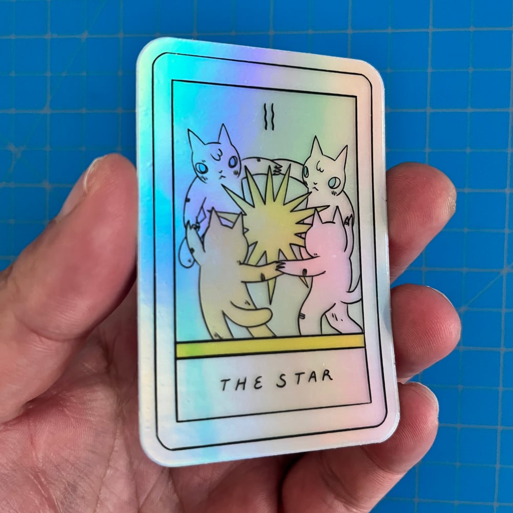 Image of Holographic Tarot Stickers