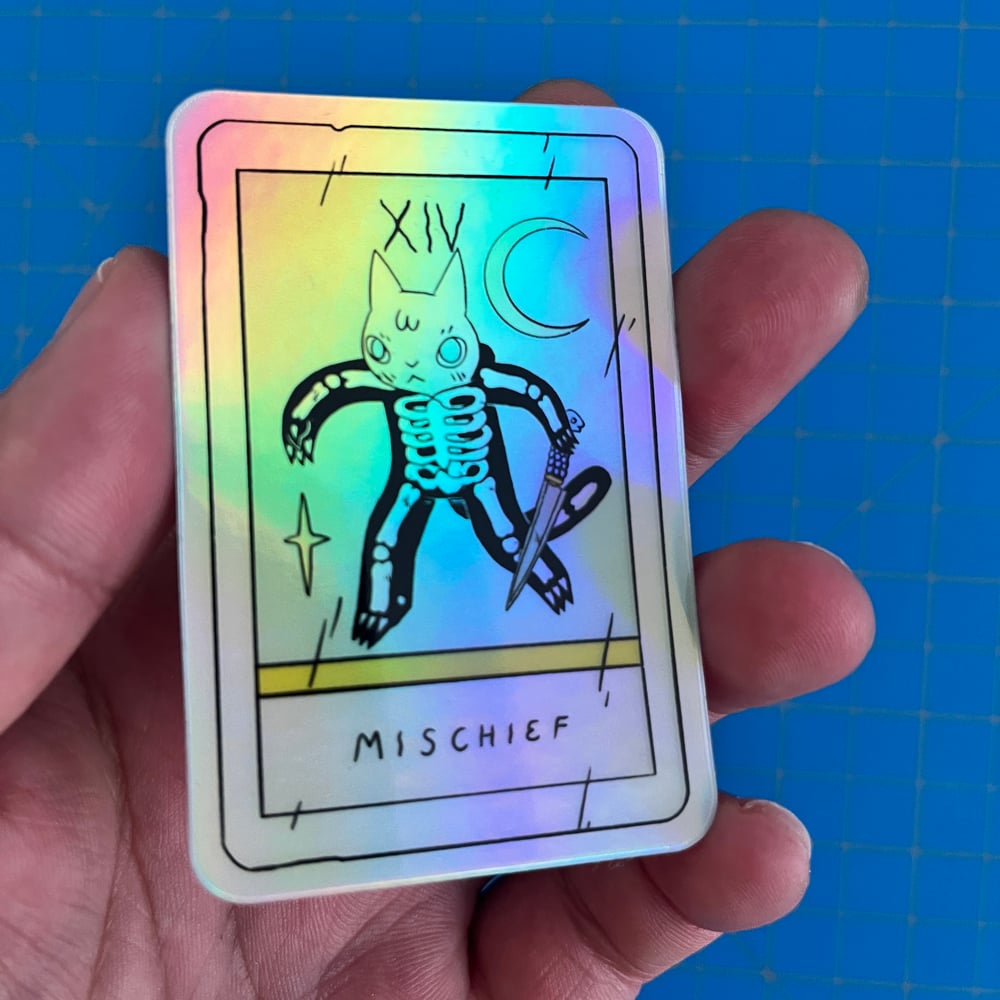Holographic Tarot Stickers / Deth P. Sun Holographic Tarot Stickers / Deth P. Sun