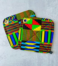 Image 5 of Ankara Potholder, African Print Potholder