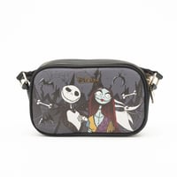 Image 1 of  Jack and Sally Double Zipper Crossover Bag
