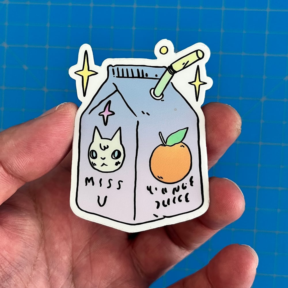 Image of Food Themed Die Cut Stickers