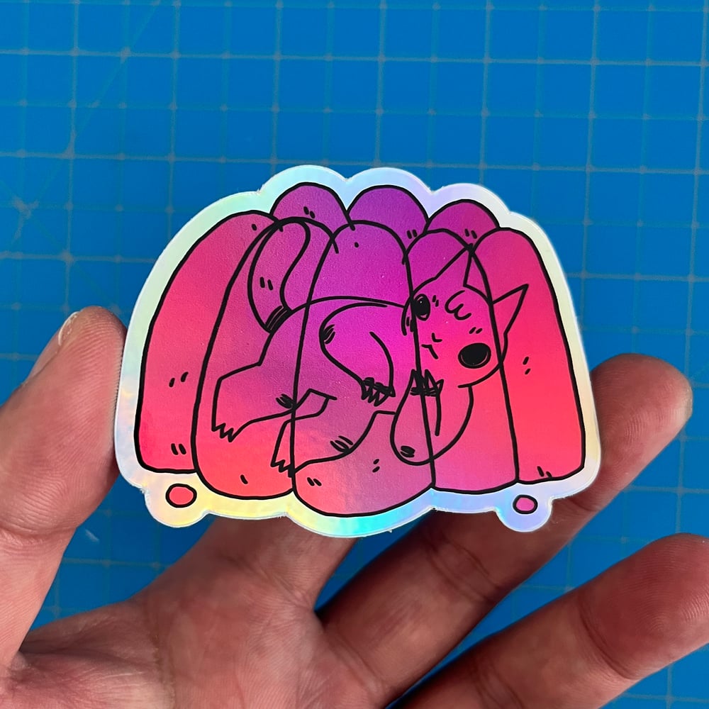 Image of Food Themed Die Cut Stickers