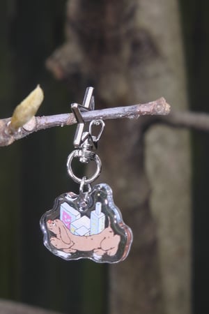 Image of megacity key charm 
