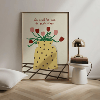 Image 4 of Nice To Each Other Print