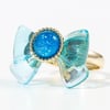 Preorder - Sailor Moon x Liquem Ribbon Ring (Sailor Mercury)