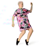 Image 3 of Studio Purr Strawberry Season Kitties Shirt Dress