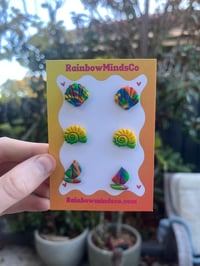 Rainbow seaside stud pack