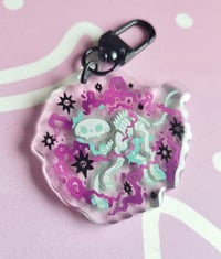 Image 1 of Ghost Cat - Keychain Charm