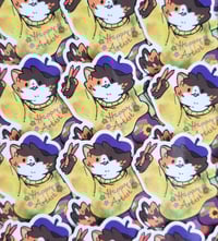 Image 2 of Happy Artist - Vinyl Sticker