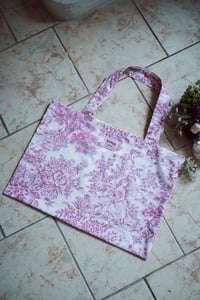 Image 4 of Tote bag [Toile de jouy rose]