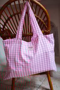 Image 2 of Tote bag [Vichy rose]