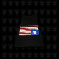RARE - "In Cogar Brother's We Trust" Flag Shirt