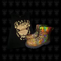 Gold Shirt and Gold Boots