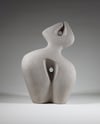 Grey Abstract Ceramic Figure Untitled 230