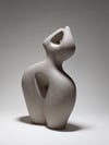 Grey Abstract Ceramic Figure Untitled 230