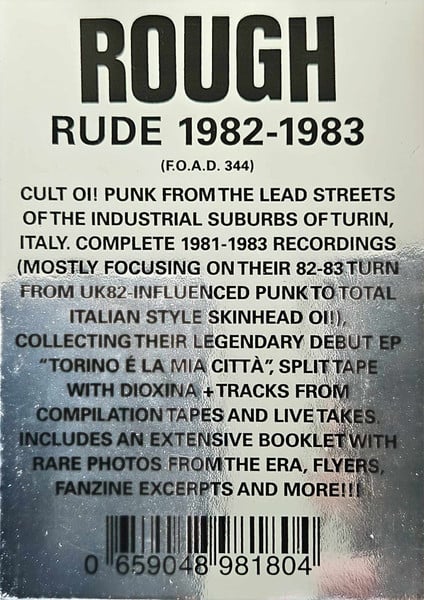 ROUGH "Rude 1982 - 1983" ( LP, Compilation ) 