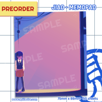 Image 1 of [PREORDER] 1000XRESIST | Jiao - Memopad