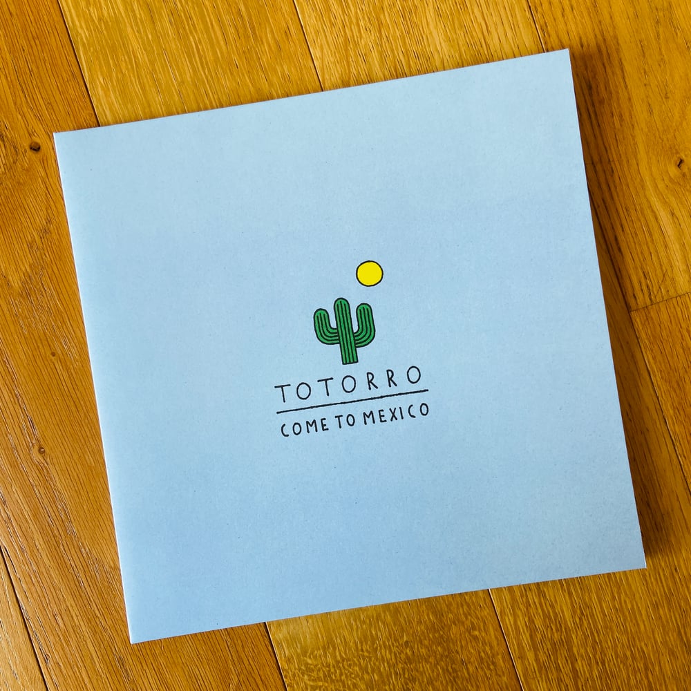 Image of Totorro "Come to Mexico" yellow vinyl edition