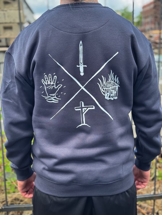 Image of Sweatshirt "Logo" - Navy 