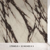 Image 5 of Viola Luxe – Calacatta Viola Inspired Marble Peel and Stick Wallpaper