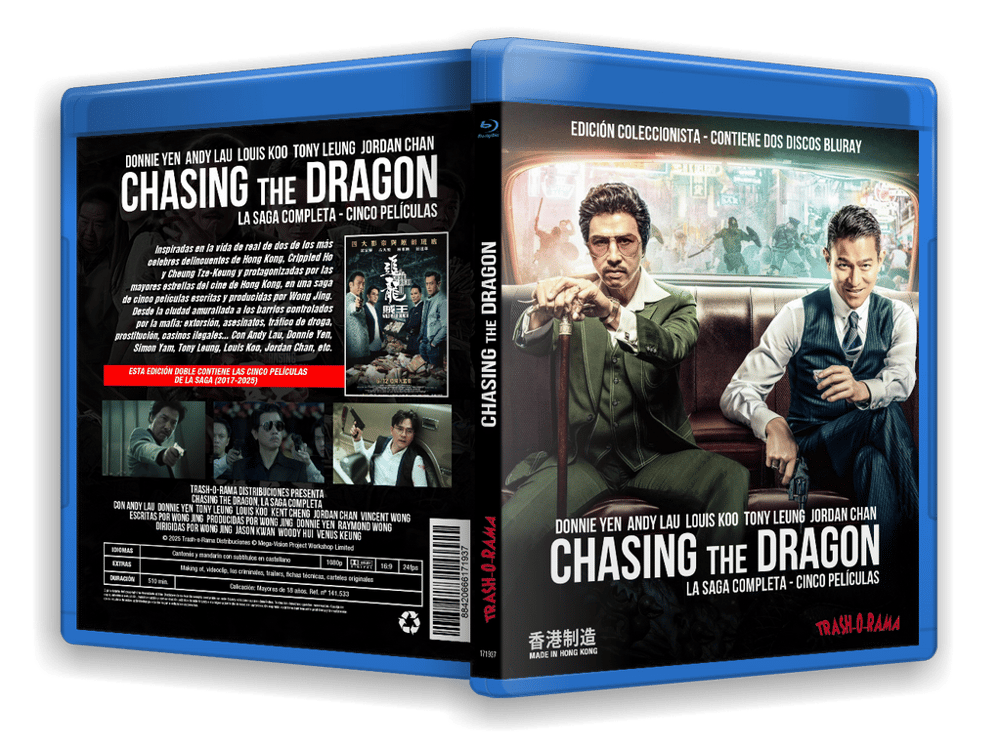 Image of CHASING THE DRAGON, LA SAGA COMPLETA (2 Blu-ray)