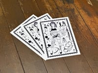 Image 6 of Blackwork 'Trouble' A3 Poster Print | Street Art Graffiti Style Print