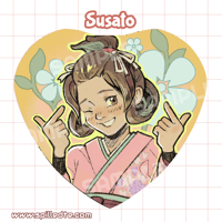 Image 3 of [PREORDERS] TGAA/DGS | Susahao - Heart Buttons