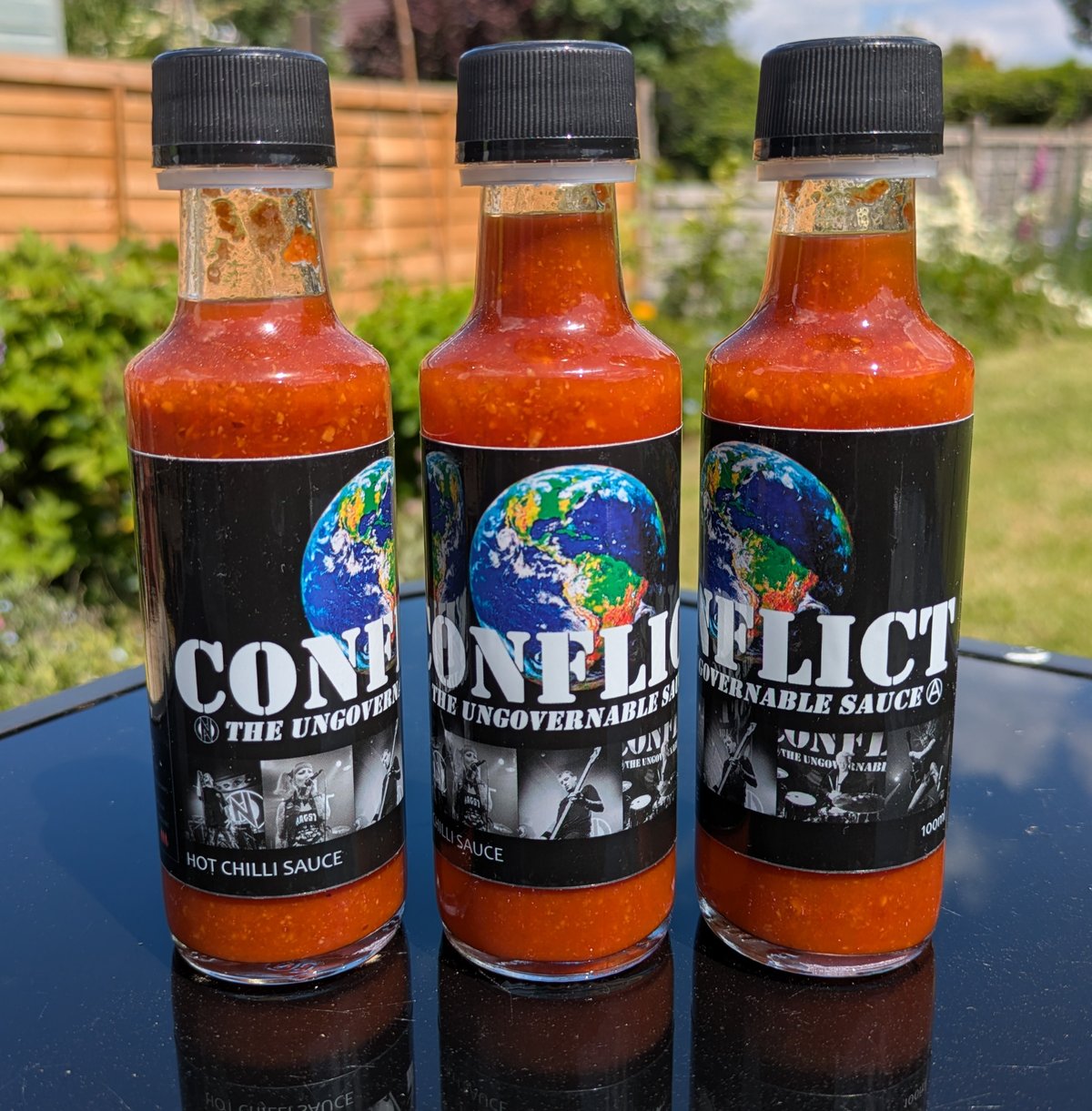 Image of CONFLICT - The Ungovernable Sauce - Vegan Chilli Sauce