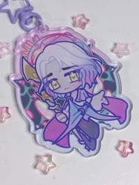 Image 3 of arcane savior viktor keychains & stickers