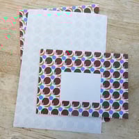 Image 3 of  Letter writing Set - Modernist Abstract