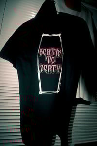 Beatin' to Death. broken stick coffin. Black