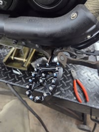 Image 2 of Yamaha Bolt Foot Peg Adapters 