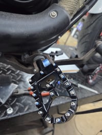Image 3 of Yamaha Bolt Foot Peg Adapters 
