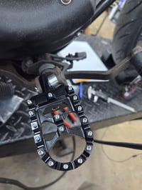 Image 4 of Yamaha Bolt Foot Peg Adapters 