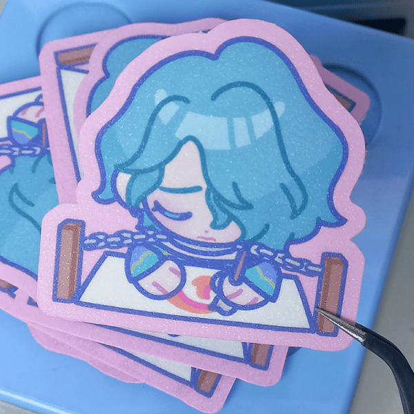 Image of suffering artist hwei stickers