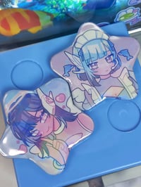 Image 3 of val & cythera star buttons