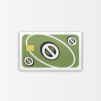 Image 1 of Uno Skip Pastel Green Credit Card Skin