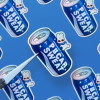 Image 1 of Pocar Sweat Drink Holographic Sticker