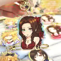 Image 2 of FF7R THE WALL MARKET IRIDESCENT CHARMS