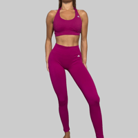 Image 1 of Motion Activewear Set - Berry Blaze