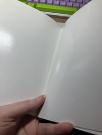 Image 3 of Reusable Blank Stickerbook, Handmade D20 Dice Sticker Book with 40 Pages for safekeeping - 246