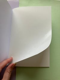 Image 4 of Reusable Blank Stickerbook, Handmade D20 Dice Sticker Book with 40 Pages for safekeeping - 246