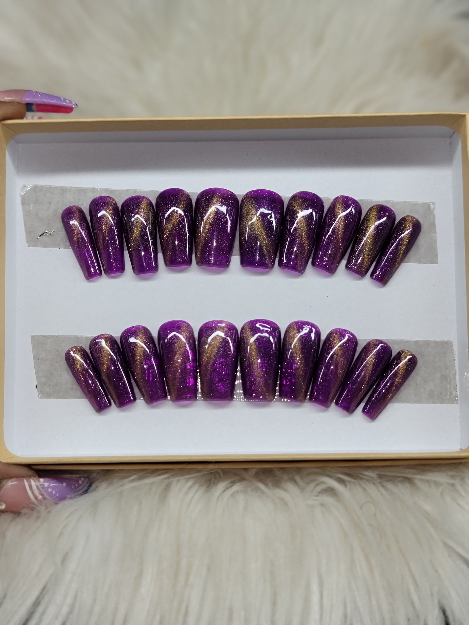 Image of Purple cat eye