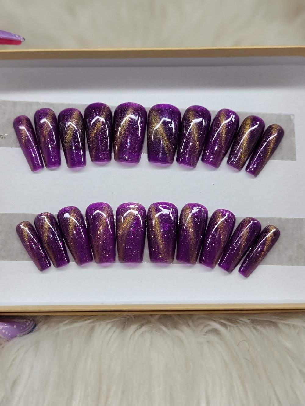 Image of Purple cat eye