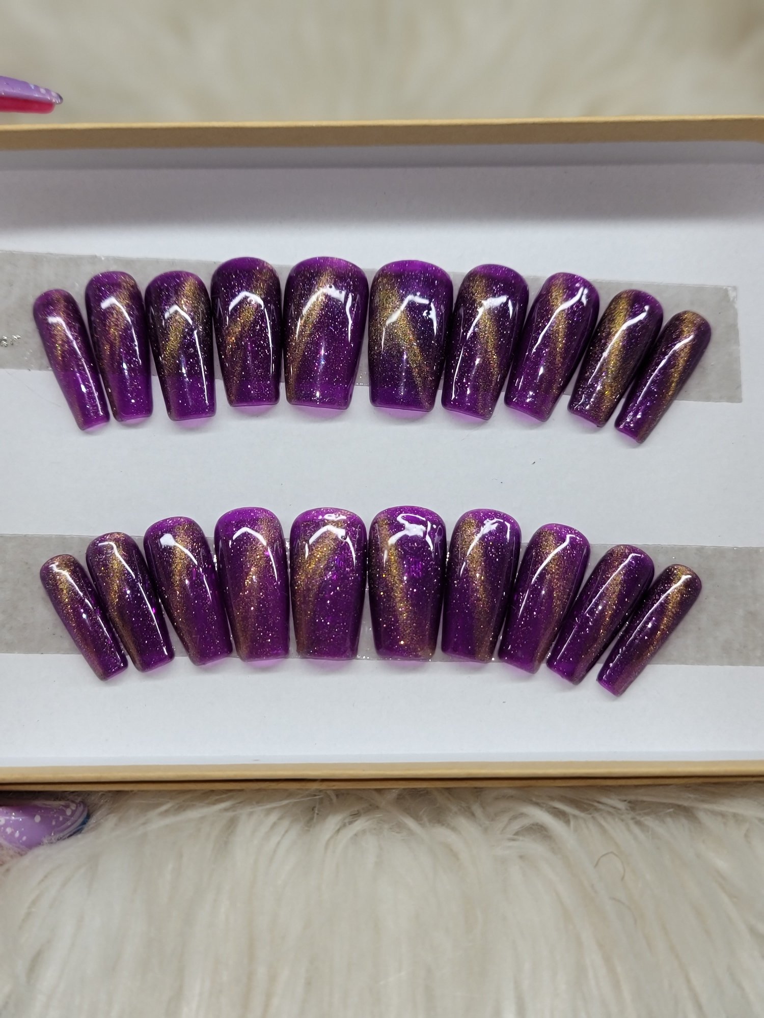 Image of Purple cat eye