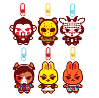 Horror Critters 2" Epoxy Acrylic Keychains (PRE-ORDER)